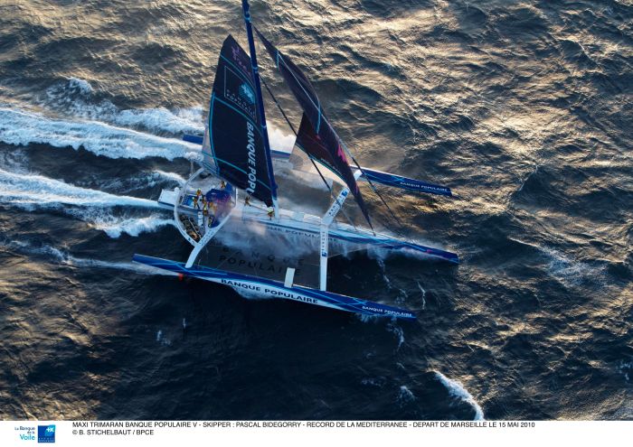 Record de la Traversée de la Méditerranée - 15-05-2010