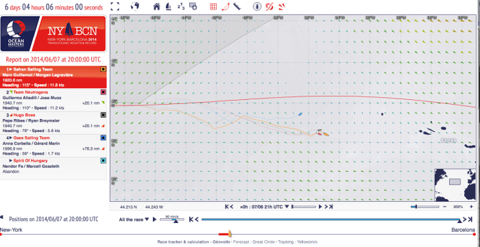 mapa na godz. 20.00 UTC /22.00 PL