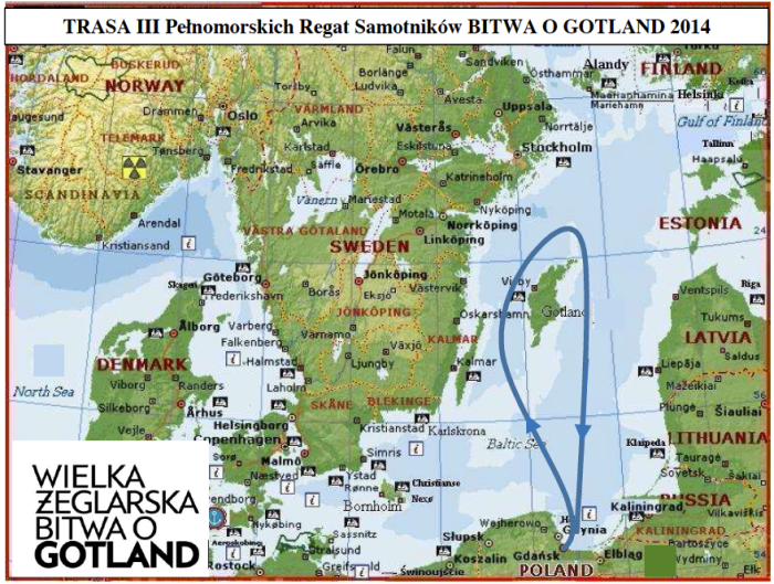 Mapa trasy - wygląda niewinnie, prawda?