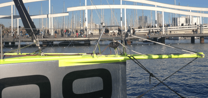 Tutaj widać wszystkie trzy bębny na dziobie. Przyczyną awarii był ten z lewej :/ ... / fot. MJ