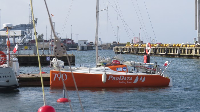 Witek Małecki (Pro Data) wystartuje dopiero po godzinie 1600. / fot. J. Zieliński