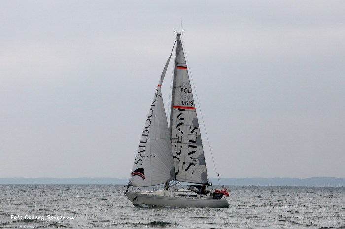 Szyć foka będąc przywiązanym do masztu - czy Chuck Norris to potrafi? Jacek Zieliński próbuje :)