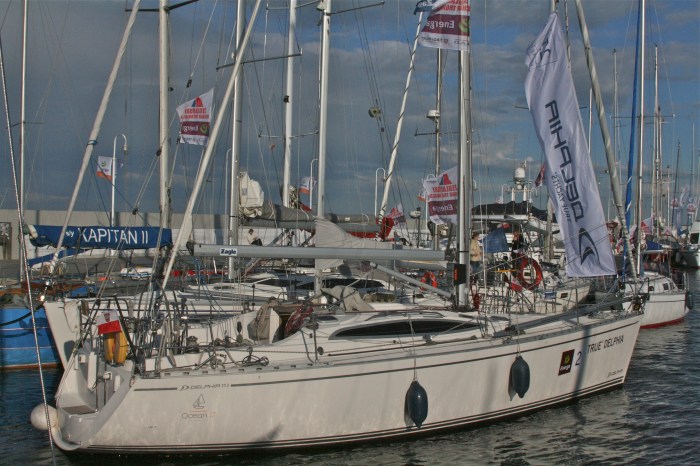 True Delphia - na niej Andrzej Kopytko walczy o kwalifikację do OSTAR. / fot. A.Kopytko/Ocean17