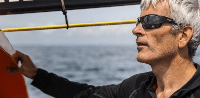Z pokładu PRB (Vincent Riou)./Fot. Vincent Riou/PRB/NY-VENDEE