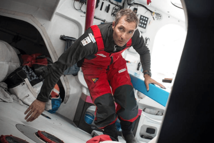 Z pokładu Maitre Coq (Jeremie Beyou)./ Fot. Jeremie Beyou/Maitre Coq/NY_VENDEE