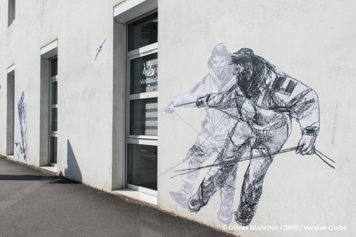 Illustration of the artists collective work 