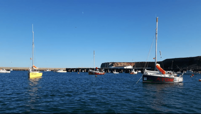 Setki w Sagres. / Fot. Piotr Czarniecki