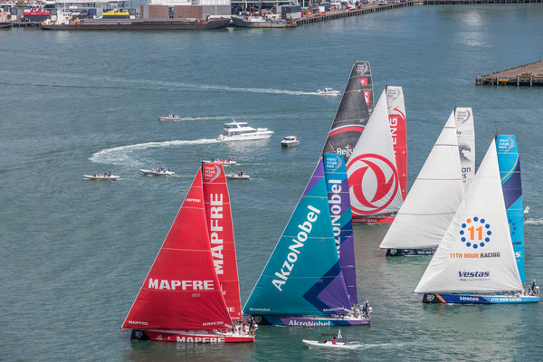 Auckland Stopover. The New Zealand Herald In-Port Practice Race. 09 March, 2018