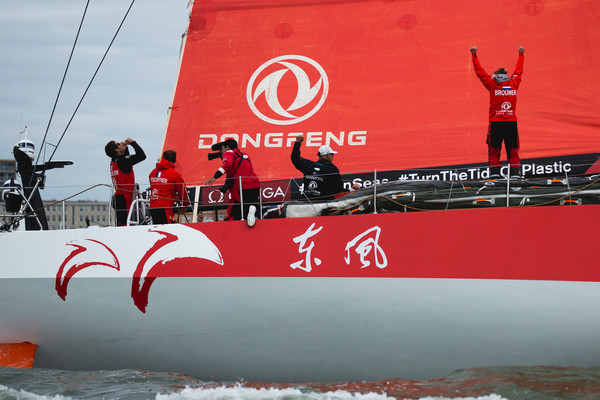 Leg 11, from Gothenburg to The Hague, arrivals. 24 June, 2018.